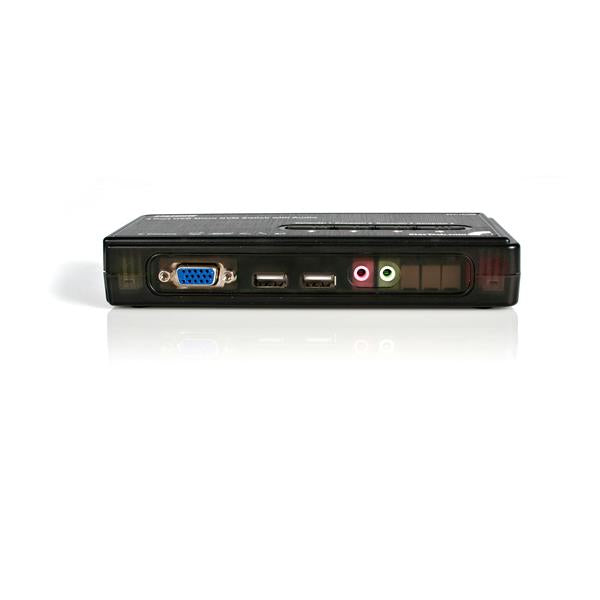StarTech.com 4 Port USB KVM with Audio and Cables - UK BUSINESS SUPPLIES