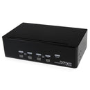 StarTech.com 4 Port Dual DVI USB KVM Switch - UK BUSINESS SUPPLIES