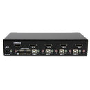 StarTech.com 4 Port USB DP KVM Switch with Audio - UK BUSINESS SUPPLIES