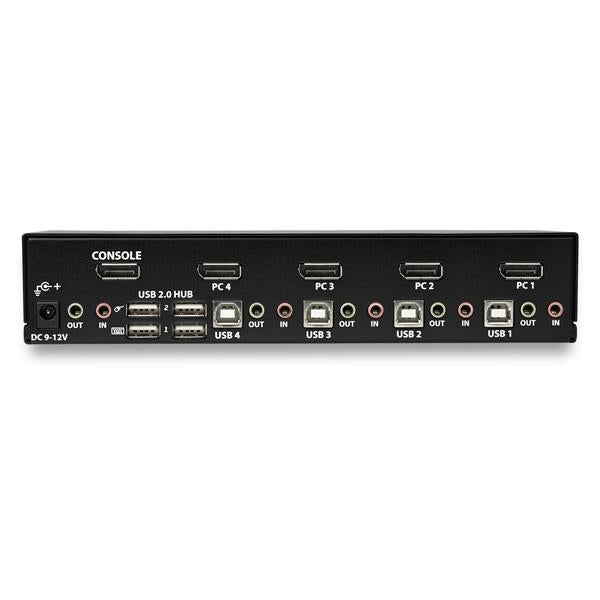 StarTech.com 4 Port DisplayPort KVM Switch 4K - UK BUSINESS SUPPLIES