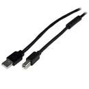 StarTech.com 20m Active USB 2.0 A to B Cable MM - UK BUSINESS SUPPLIES