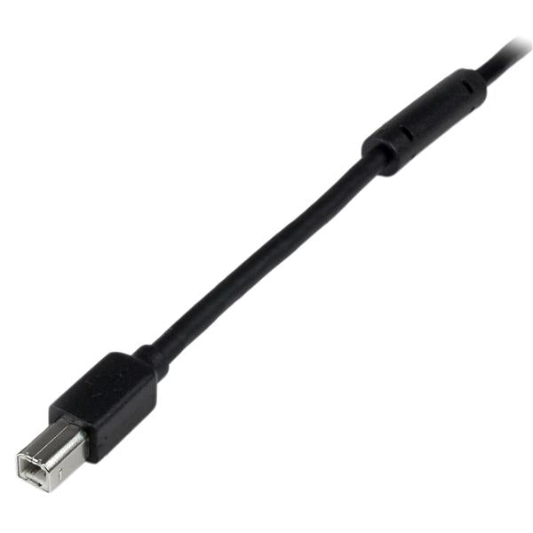 StarTech.com 20m Active USB 2.0 A to B Cable MM - UK BUSINESS SUPPLIES