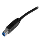 StarTech.com 1m Cert SuperSpeed USB 3.0 A to B Cable - UK BUSINESS SUPPLIES
