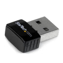 StarTech.com USB 2.0 802.11n 2T2R WiFi Adapter Black - UK BUSINESS SUPPLIES