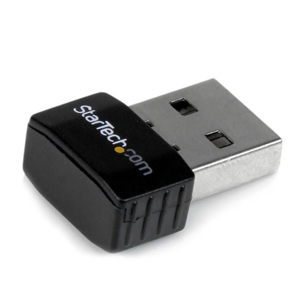 StarTech.com USB 2.0 802.11n 2T2R WiFi Adapter Black - UK BUSINESS SUPPLIES