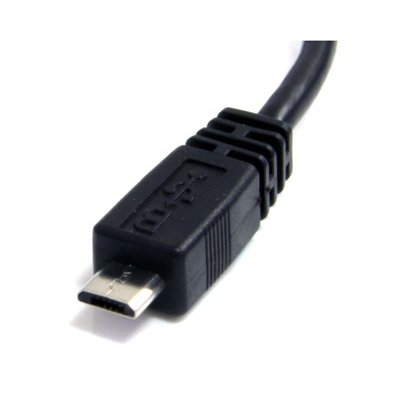 StarTech.com 6in Micro USB Cable A to Micro B - UK BUSINESS SUPPLIES
