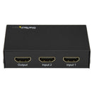 StarTech.com 2Port HDMI Switch 4K 60Hz - UK BUSINESS SUPPLIES