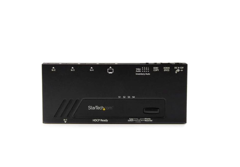 StarTech.com 4 Port HDMI Auto Video Switch 4K Fast - UK BUSINESS SUPPLIES