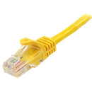 StarTech.com 1m Yellow Snagless Cat5e Patch Cable - UK BUSINESS SUPPLIES