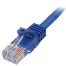 StarTech.com 10m Blue Snagless Cat5e Patch Cable - UK BUSINESS SUPPLIES