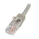 StarTech.com 2m Grey Cat5e Snagless RJ45 UTP Patch - UK BUSINESS SUPPLIES
