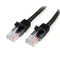 StarTech.com 3m Black Snagless Cat5e Patch Cable - UK BUSINESS SUPPLIES