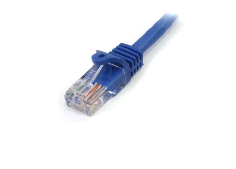 StarTech.com 5m Blue Snagless Cat5e UTP Patch Cable - UK BUSINESS SUPPLIES