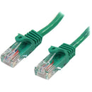 StarTech.com 5m Green Snagless Cat5e Patch Cable - UK BUSINESS SUPPLIES