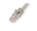 StarTech.com 5m Grey Snagless Cat5e UTP Patch Cable - UK BUSINESS SUPPLIES