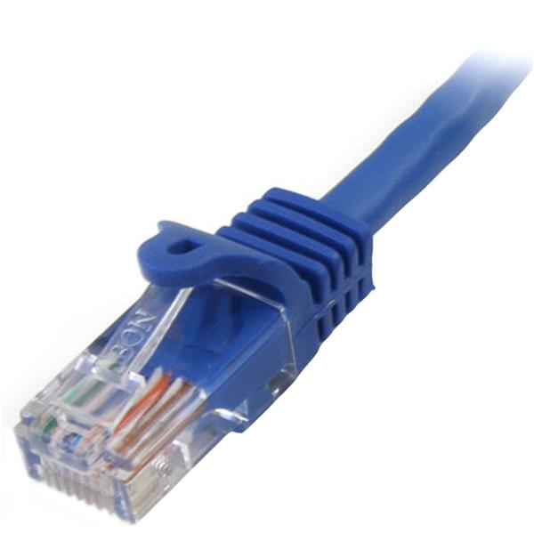 StarTech.com 7m Blue Snagless Cat5e Patch Cable - UK BUSINESS SUPPLIES