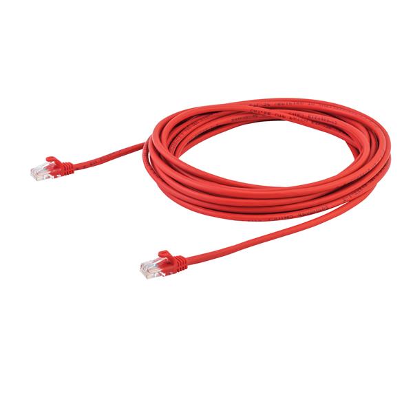 StarTech.com 7m Red Snagless Cat5e Patch Cable - UK BUSINESS SUPPLIES