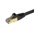 StarTech.com 3m Black Cat6a Ethernet STP Cable - UK BUSINESS SUPPLIES