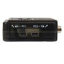 StarTech.com 2 Port Black USB KVM Switch - UK BUSINESS SUPPLIES