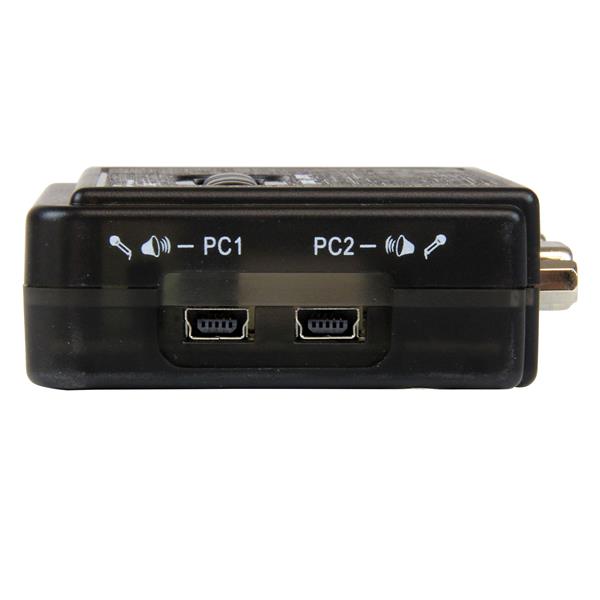 StarTech.com 2 Port Black USB KVM Switch - UK BUSINESS SUPPLIES