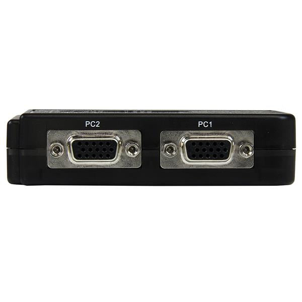 StarTech.com 2 Port Black USB KVM Switch - UK BUSINESS SUPPLIES