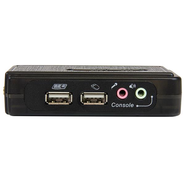 StarTech.com 2 Port Black USB KVM Switch - UK BUSINESS SUPPLIES
