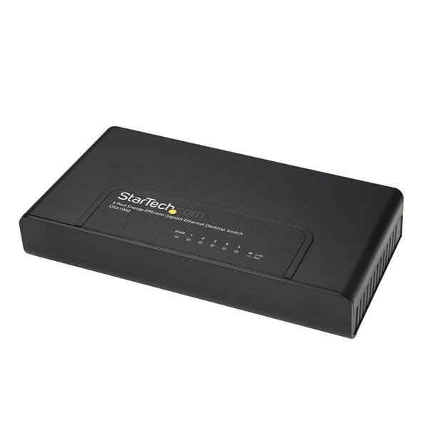 StarTech.com 5 Port Unmanaged Gigabit Ethernet Switch - UK BUSINESS SUPPLIES