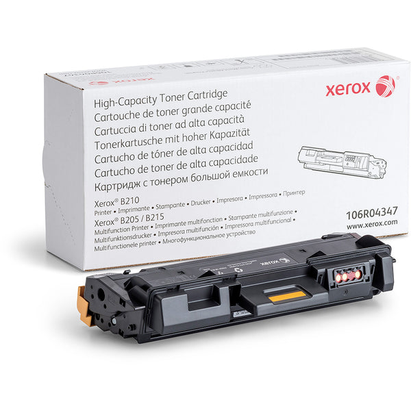 Xerox Black High Capacity Toner Cartridge 3k pages for B205 / B210/ B215 - 106R04347 - UK BUSINESS SUPPLIES