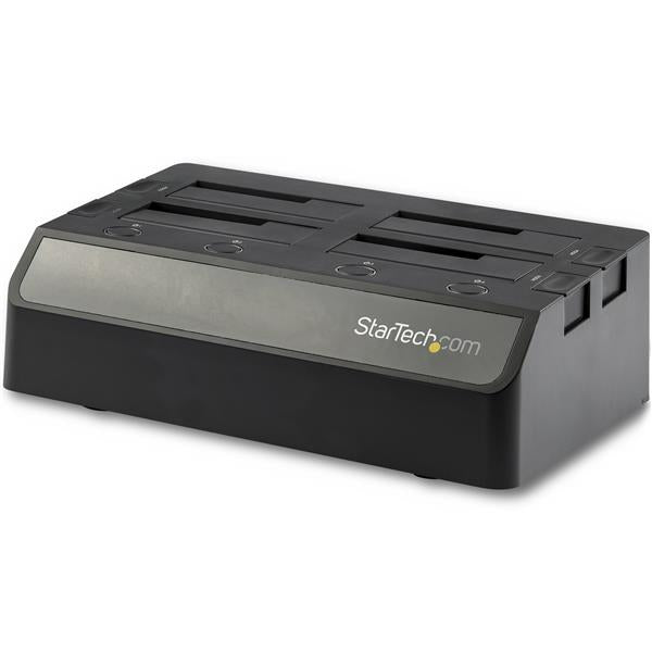 StarTech.com 4 Bay SATA 2.5in 3.5in HDD SSD Dock - UK BUSINESS SUPPLIES