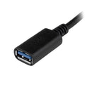 StarTech.com USB3.0 6in USBC to USBA Adapter Cable MF - UK BUSINESS SUPPLIES