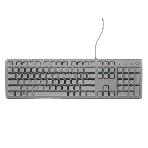 Dell KB216 USB Grey Keyboard UK Qwerty - UK BUSINESS SUPPLIES