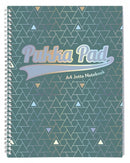 Pukka Pad Glee Jotta A4 Wirebound Card Cover Notebook Ruled 200 Pages Green (Pack 3) - 3008-GLE - UK BUSINESS SUPPLIES