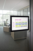 Durable Duraframe Magnetic Display Frame Self Adhesive A5 Black - 489801 - UK BUSINESS SUPPLIES