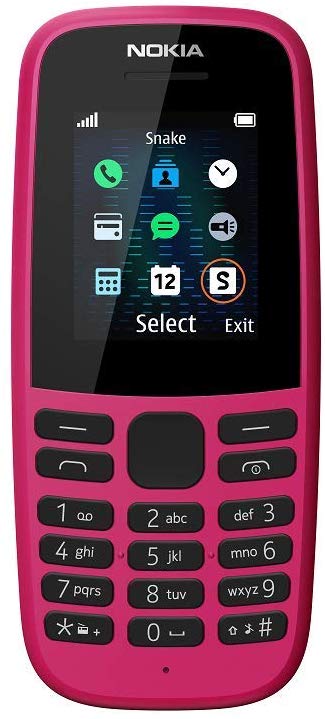 Nokia 105 Pink Mobile Phone - UK BUSINESS SUPPLIES