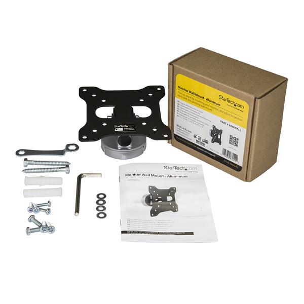 StarTech.com Up to 27in Monitor TV Wall Mount - UK BUSINESS SUPPLIES