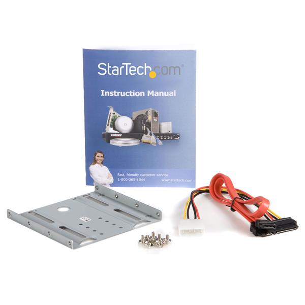 StarTech.com 2.5in HD to 3.5in Drive Bay Mounting Kit - UK BUSINESS SUPPLIES