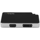 StarTech.com 3in1 USBC to VGA DVI or HDMI Adapter - UK BUSINESS SUPPLIES