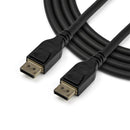 StarTech.com 3m Black DisplayPort 1.4 Cable - UK BUSINESS SUPPLIES