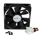 StarTech.com 92x25mm Computer Case Fan LP4 Connectors - UK BUSINESS SUPPLIES