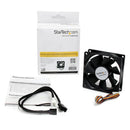 StarTech.com 80x25mm Computer Case Fan with PWM - UK BUSINESS SUPPLIES