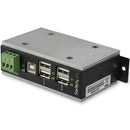 StarTech.com 4 Port Ind USB2 Hub ESD 350W Protection - UK BUSINESS SUPPLIES
