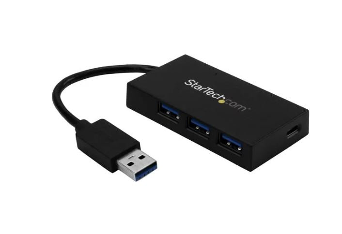 StarTech.com 4 Port USB 3.0 Hub 3x USB A and 1x USBC - UK BUSINESS SUPPLIES