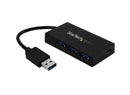 StarTech.com 4 Port USB 3.0 Hub 3x USB A and 1x USB C - UK BUSINESS SUPPLIES