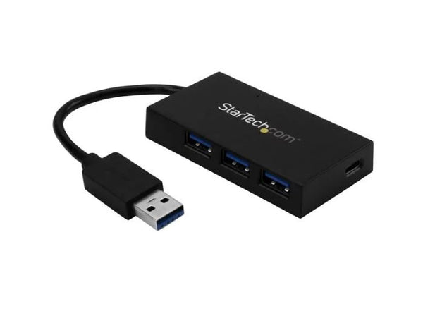 StarTech.com 4 Port USB 3.0 Hub 3x USB A and 1x USB C - UK BUSINESS SUPPLIES