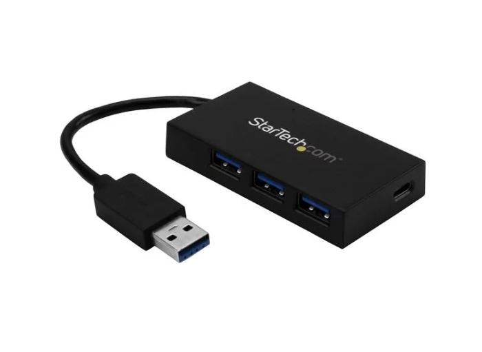 StarTech.com 4 Port USB 3.0 Hub 3x USB A and 1x USB C - UK BUSINESS SUPPLIES