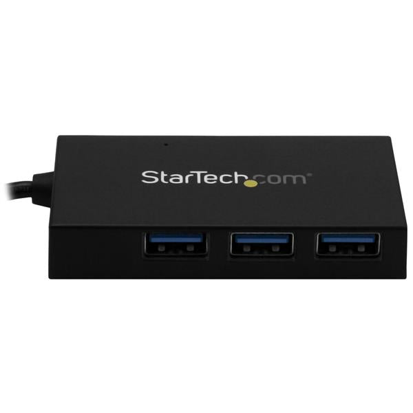 StarTech.com 4 Port USB 3.0 Hub 3x USB A and 1x USB C - UK BUSINESS SUPPLIES