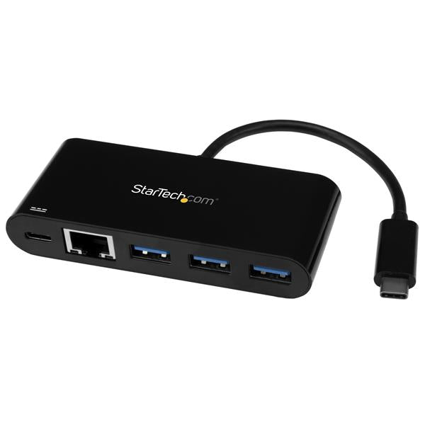 StarTech.com 3PT USB 3.0 C HUB PLUS GBE PD 2.0 - UK BUSINESS SUPPLIES