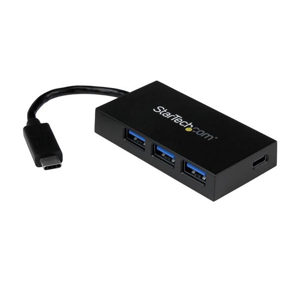StarTech.com 4 Port USB3 Hub USBC to 1x USBC 3x USBA - UK BUSINESS SUPPLIES
