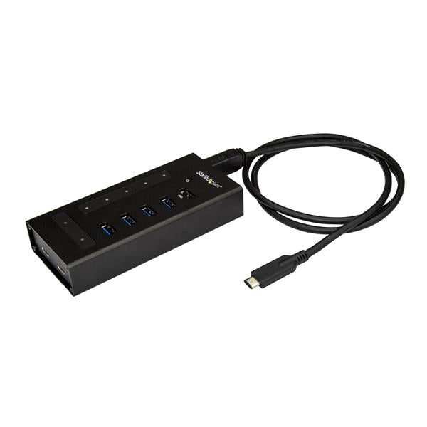 StarTech.com 7 Port USB C Hub C to 5xA and 2xC USB3.0 - UK BUSINESS SUPPLIES