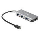 StarTech.com 3 Port USBC Hub 3x USBA and SD Reader - UK BUSINESS SUPPLIES
